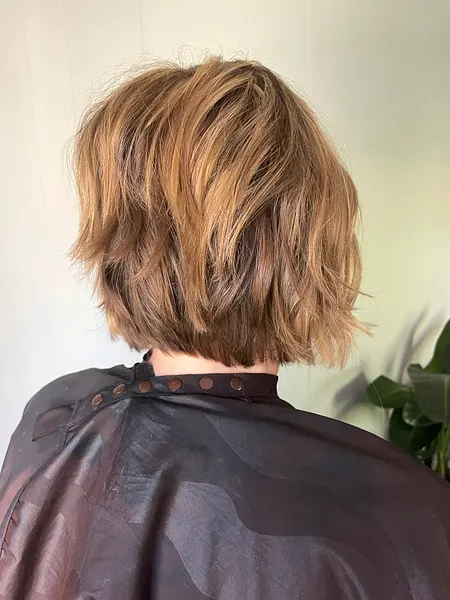 After — blonde highlight refresh